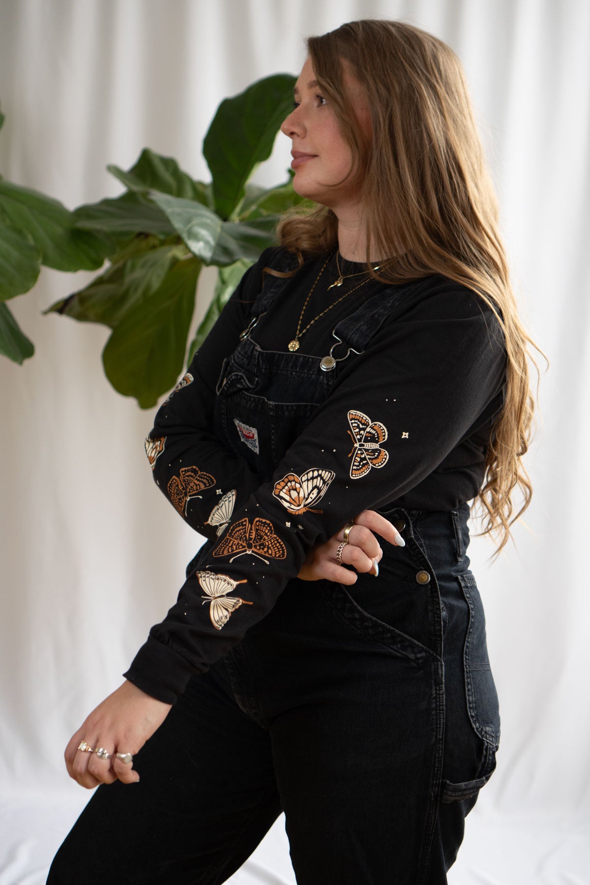 Flutter By Long Sleeve Tee