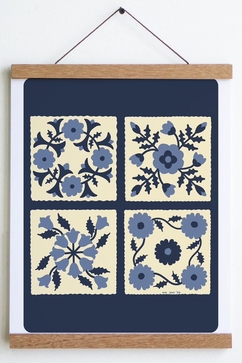 Four Blocks Print