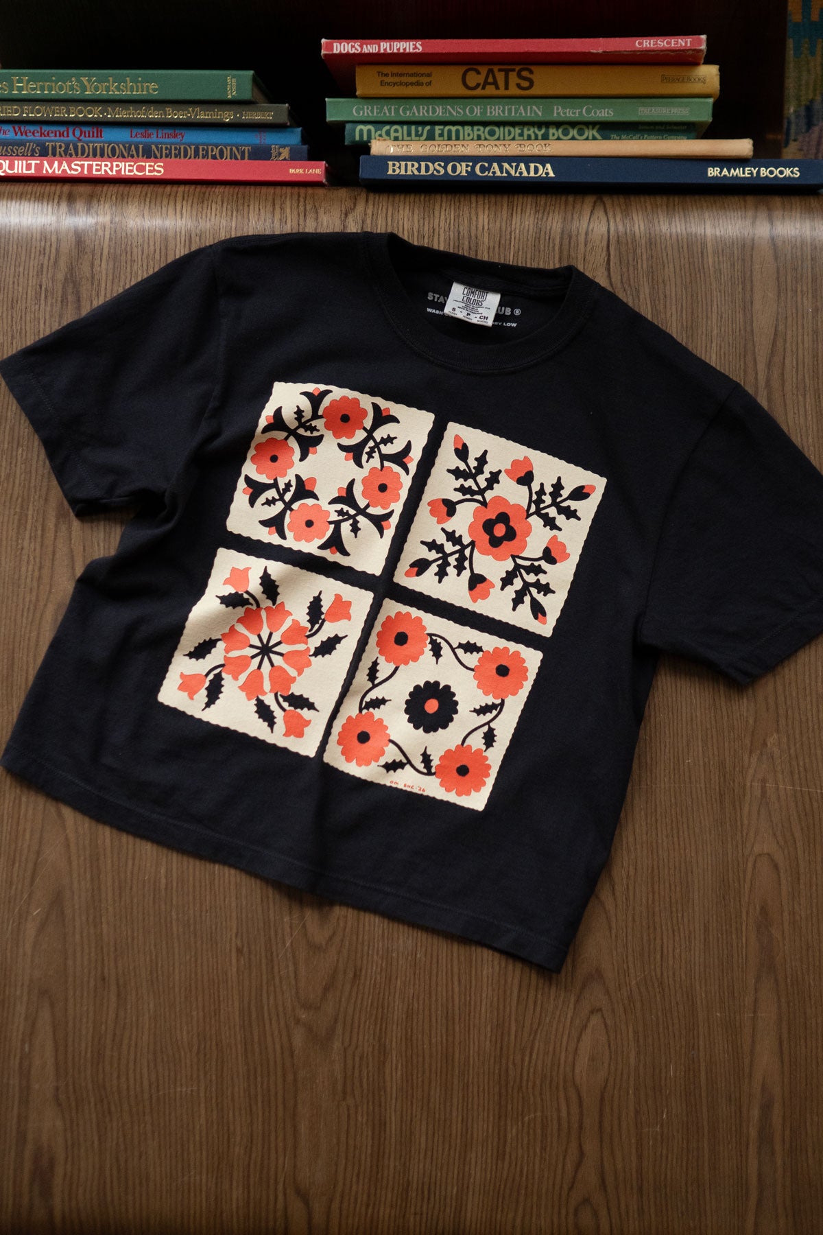 T-Shirt Carré CC 'Four Blocks'