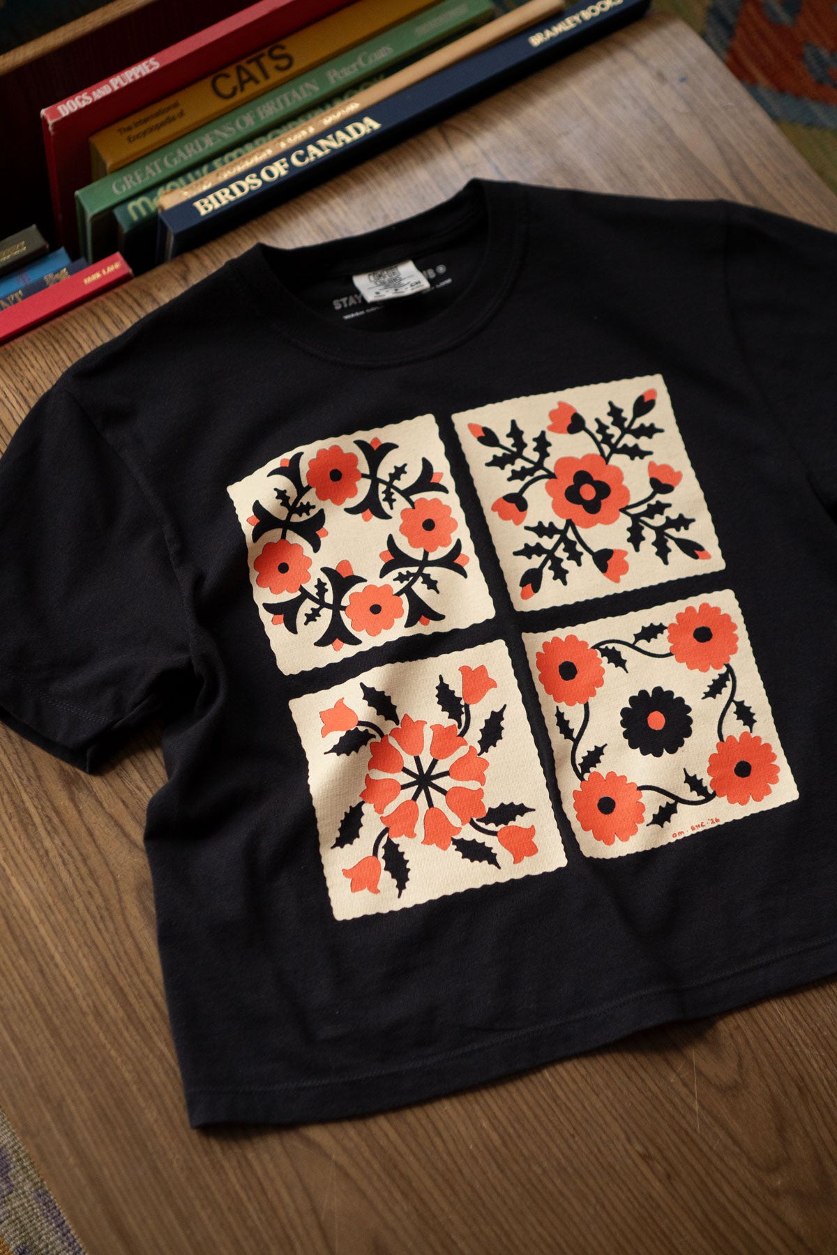 T-Shirt Carré CC 'Four Blocks'