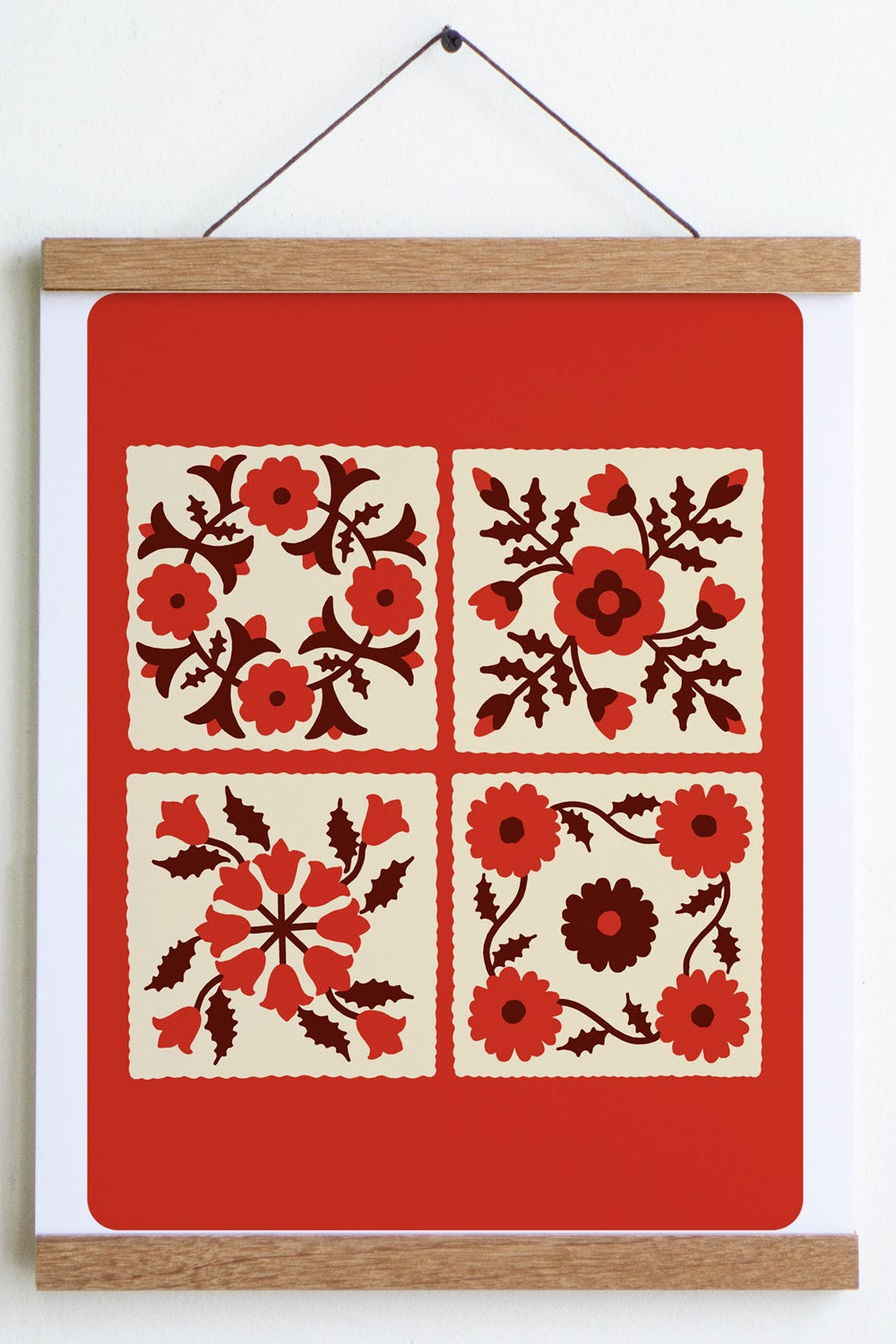 Four Blocks Print