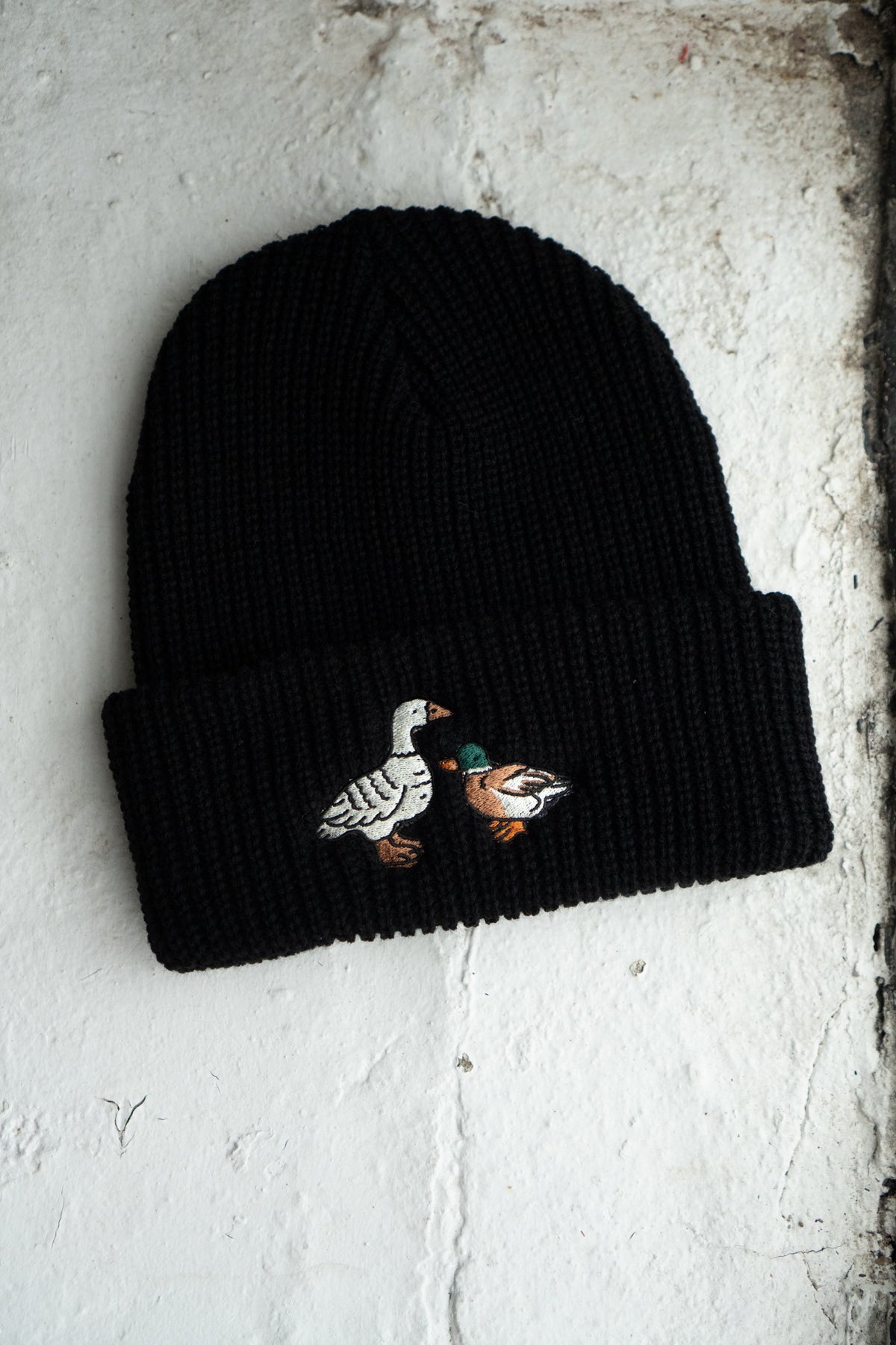 Tuque en Tricot Shaker 'Fowl' | Noir