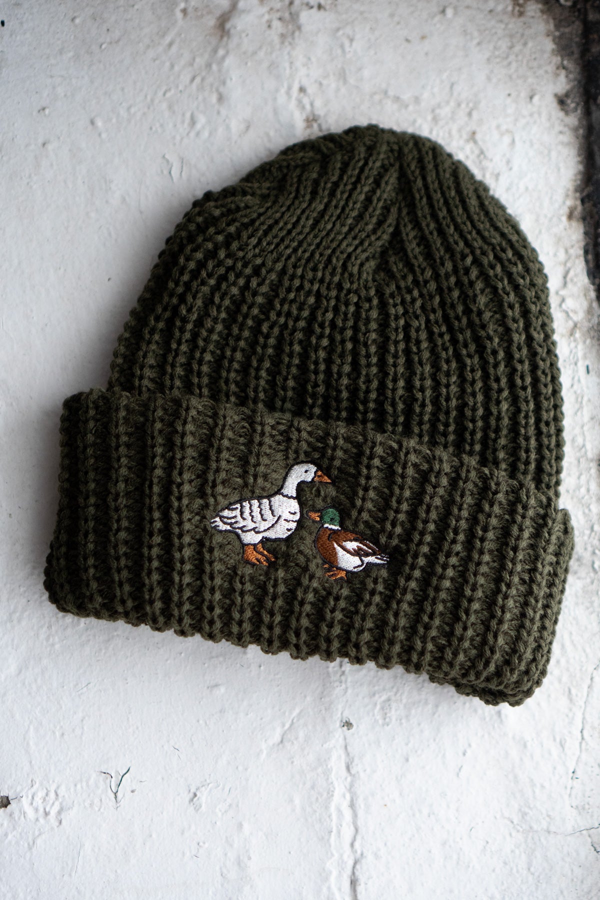 Fowl Chunky Knit Beanie