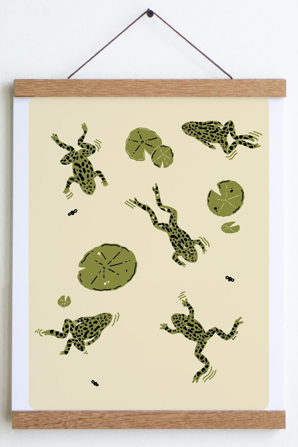 Frog Days Print