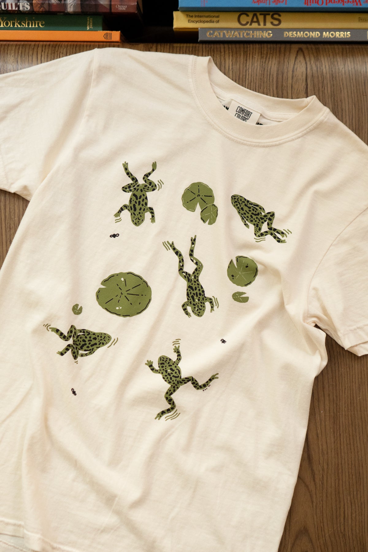 Frog Days T-Shirt | Cream