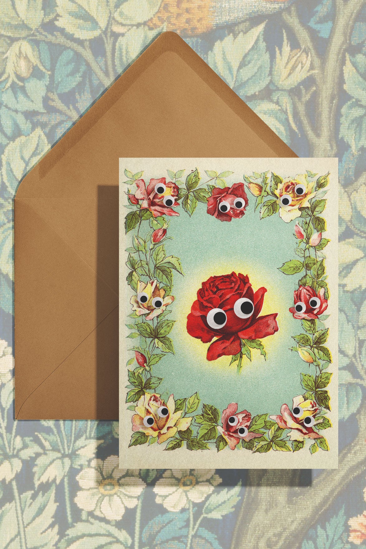 Googly Border Card