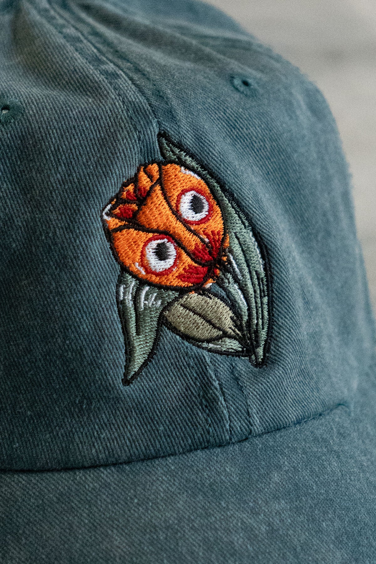 Googly Tulip Dad Hat