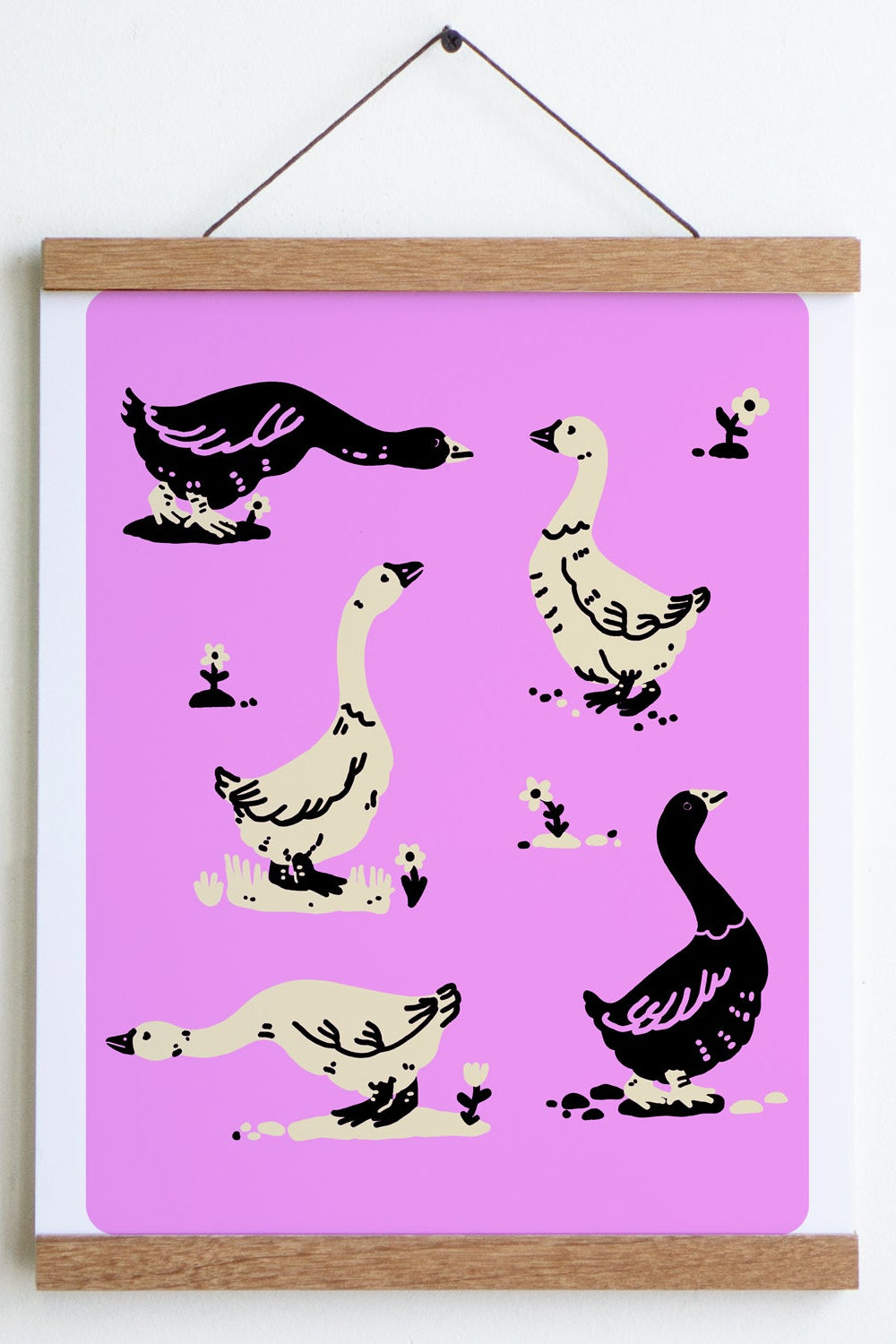 Goose Morning Print