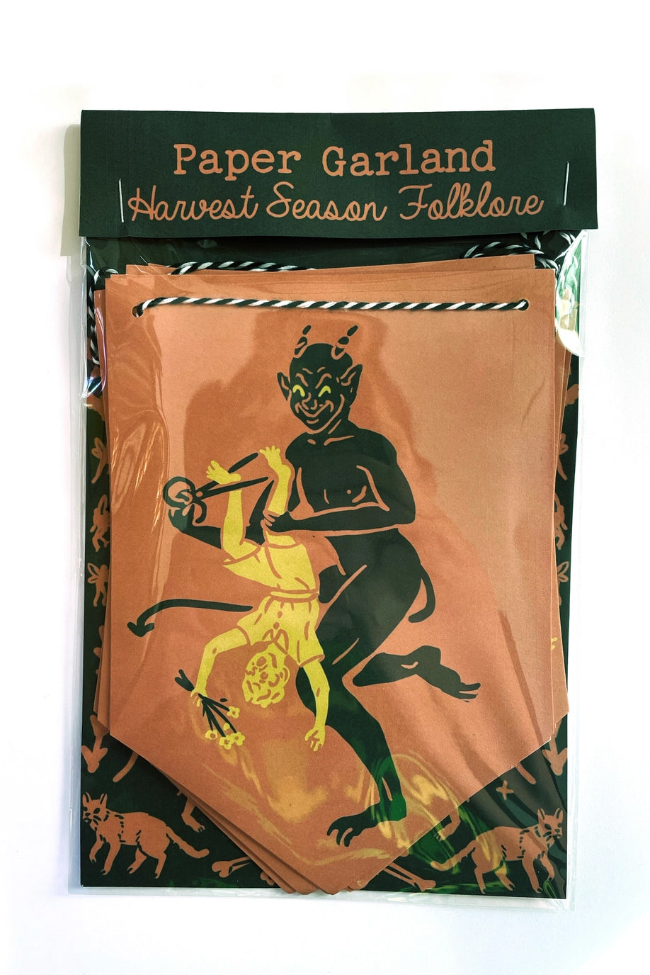 Harvest Season Folklore - Paper Garland