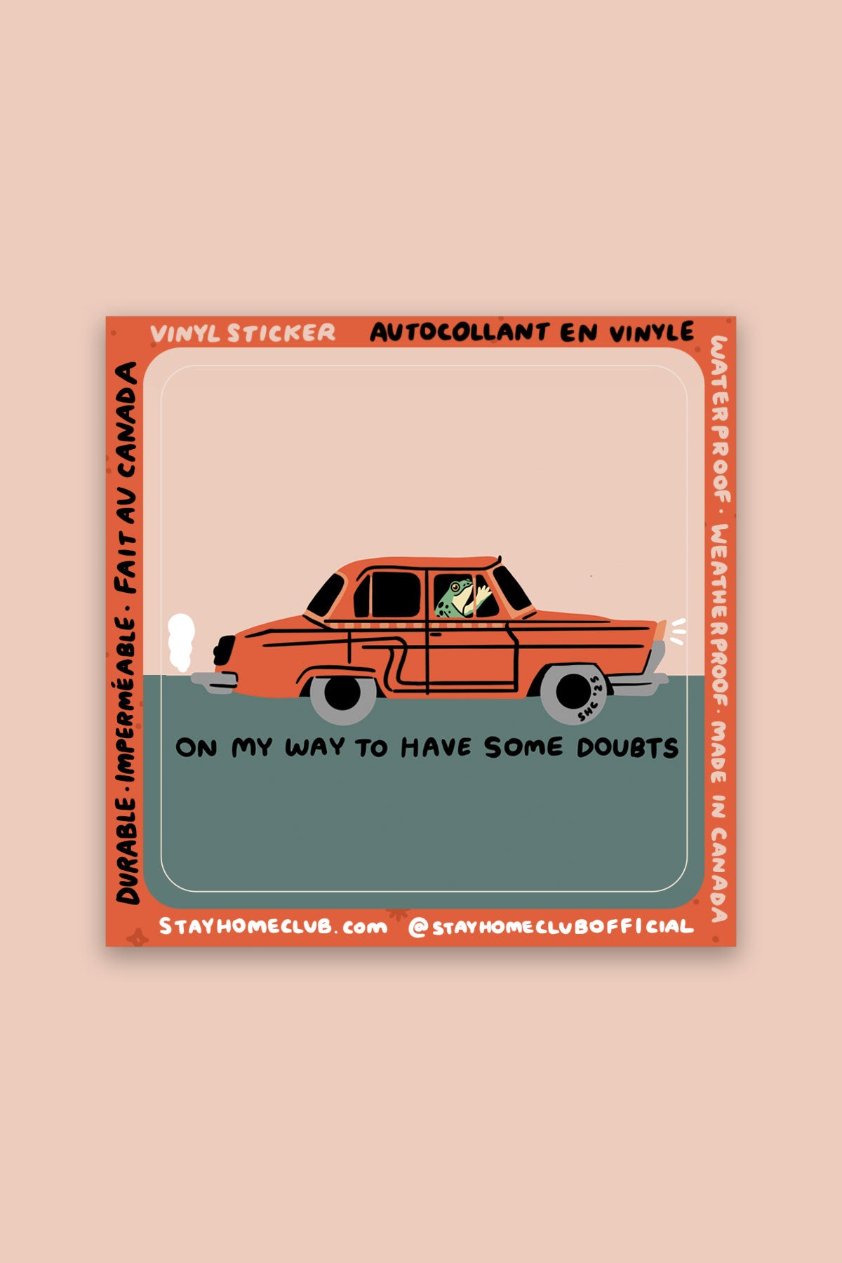 Have Some Doubts Vinyl Sticker