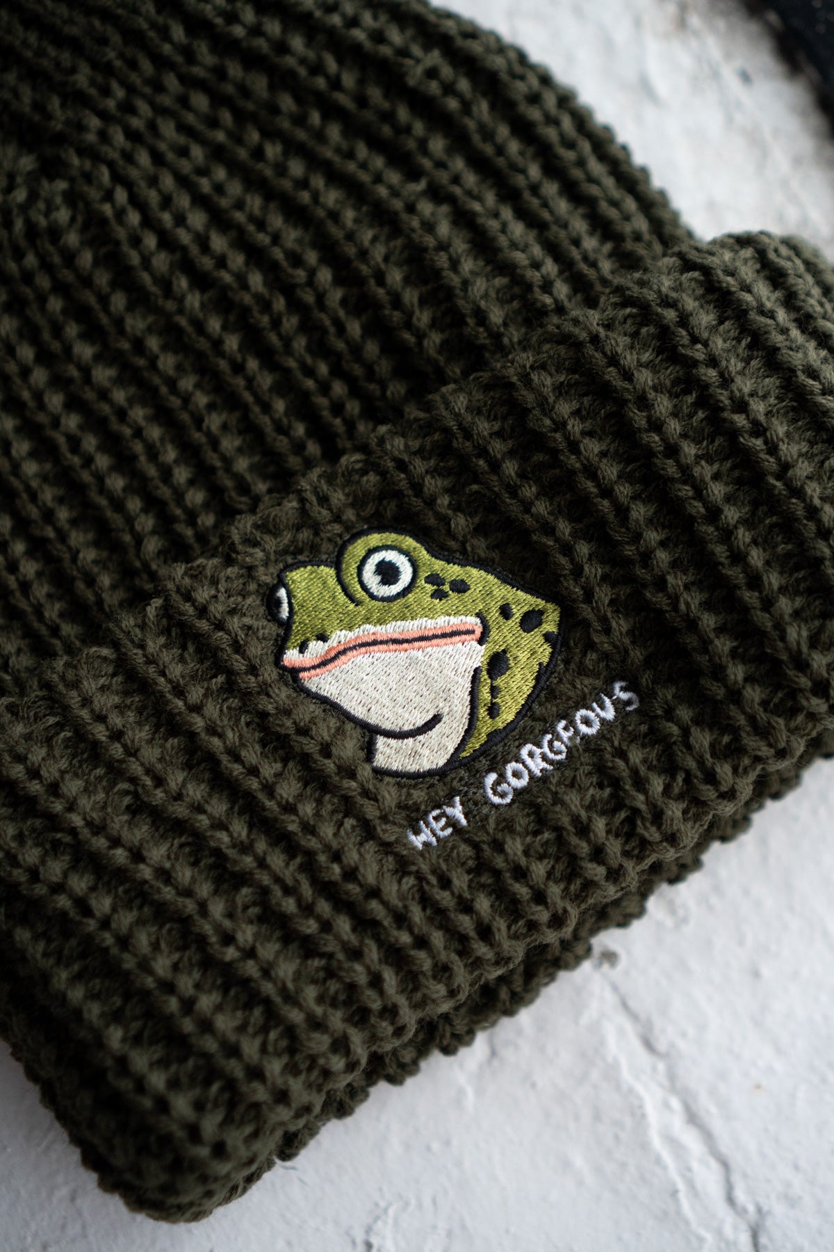 Hey Gorgeous Chunky Knit Beanie