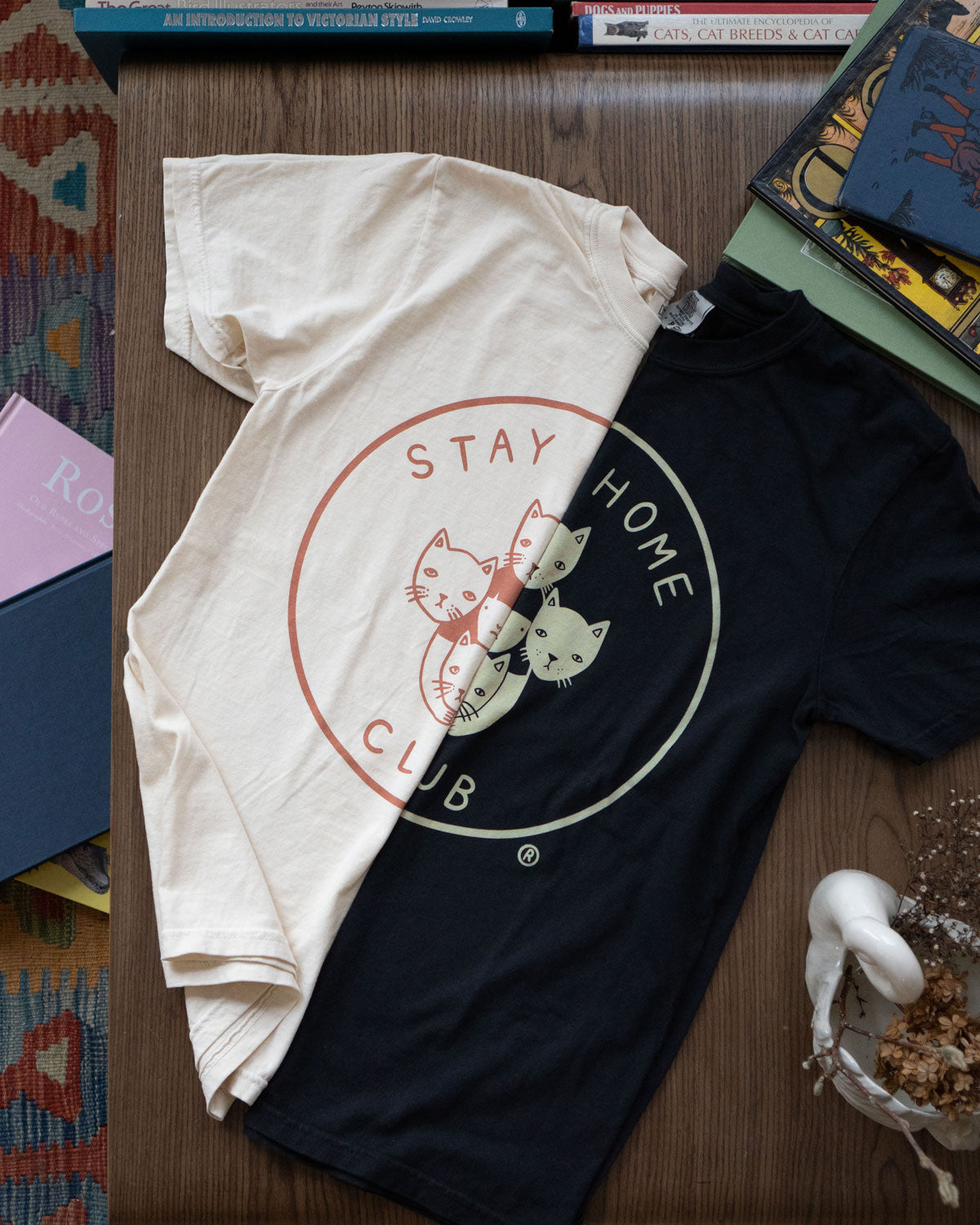 Stay Home Club Logo T-Shirt