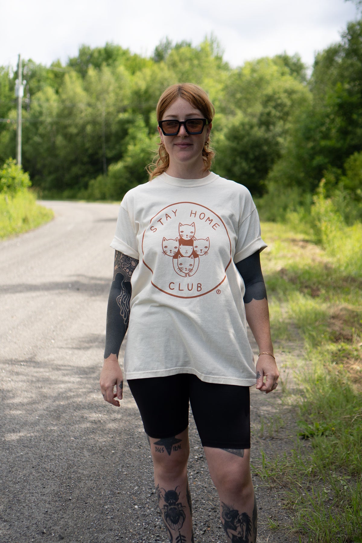 Stay Home Club Logo T-Shirt