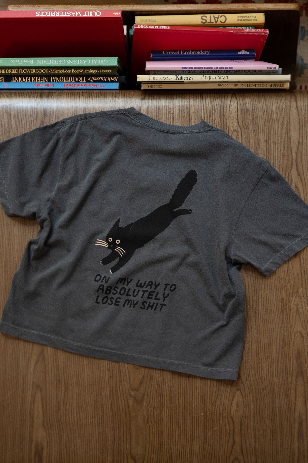 Lose My Shit (Cat) CC Boxy Tee