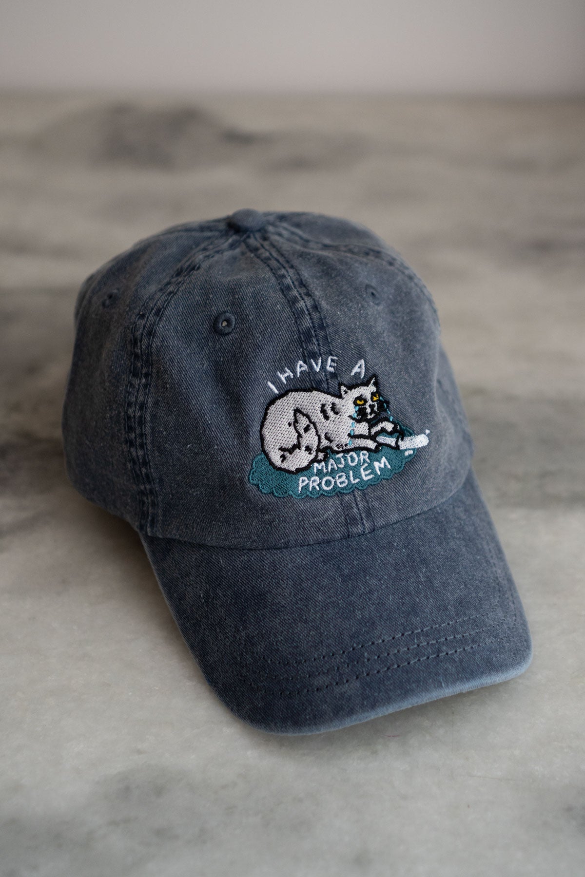 Major Problem Front & Back Dad Hat