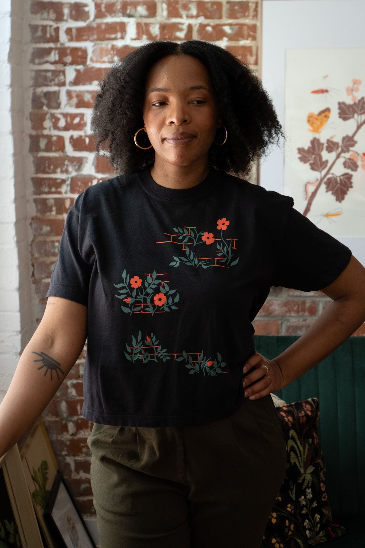 Wallflower CC Boxy Tee