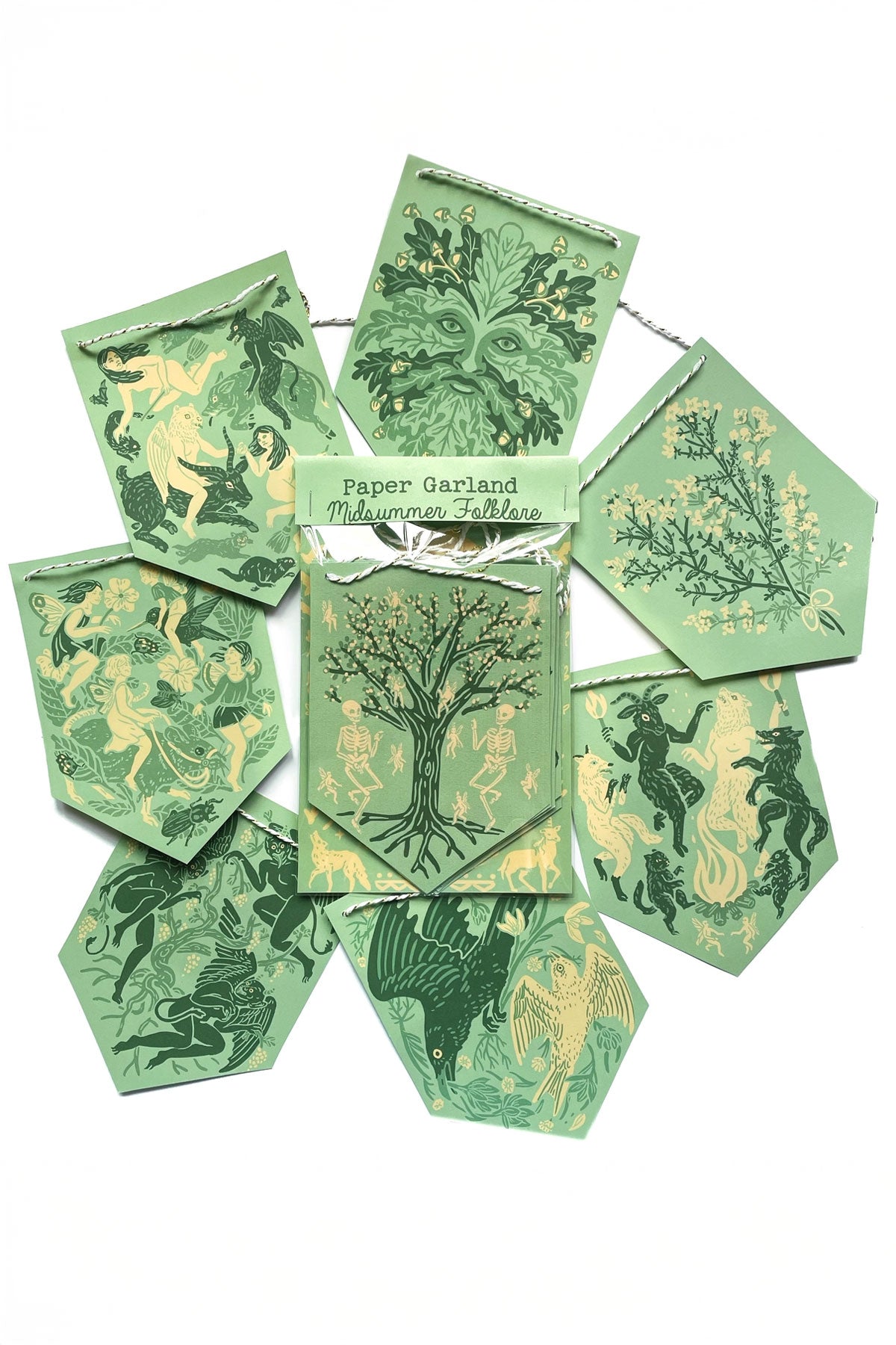 Midsummer Folklore - Paper Garland