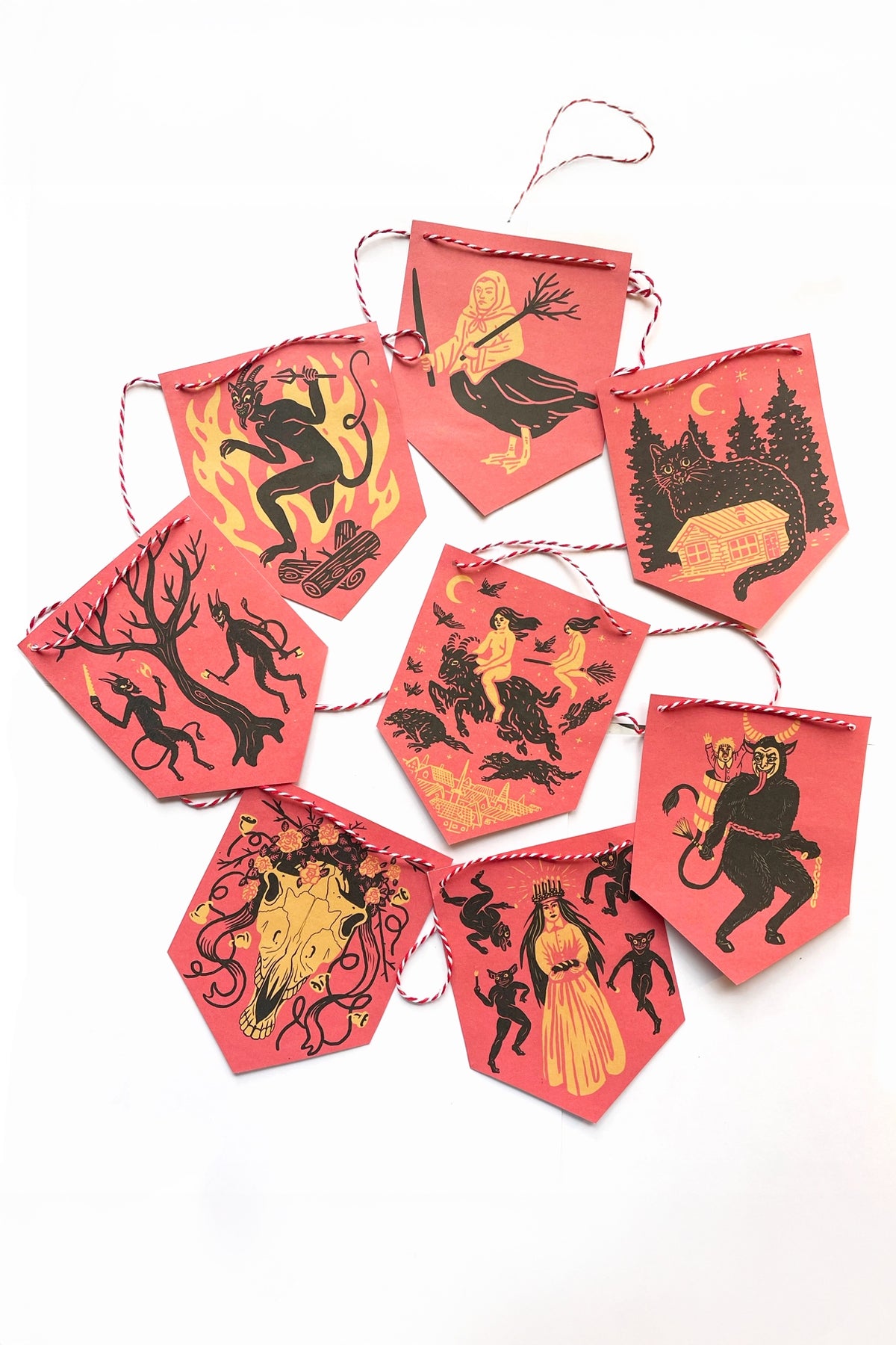 Midwinter Folklore - Paper Garland