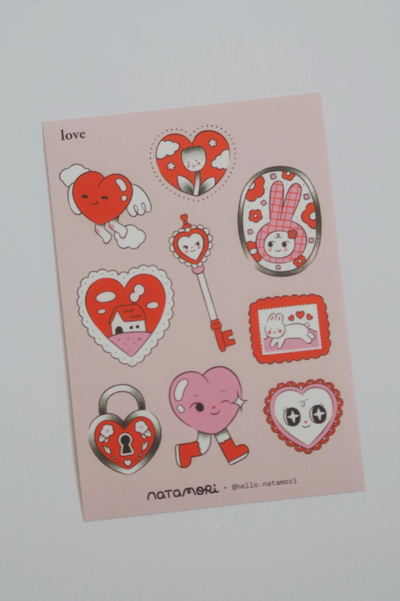 Love - Mini Sticker Sheet