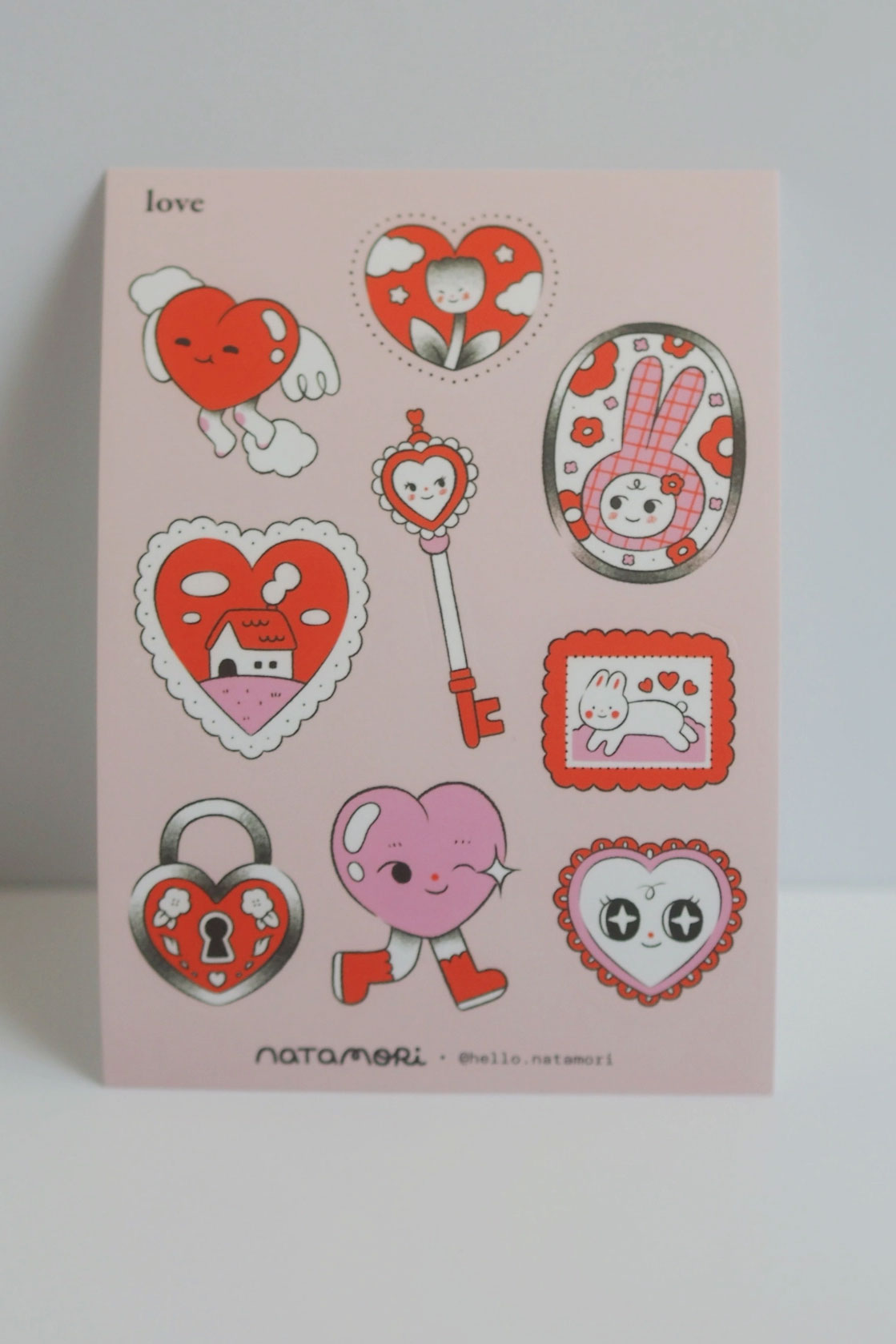Love - Mini Sticker Sheet
