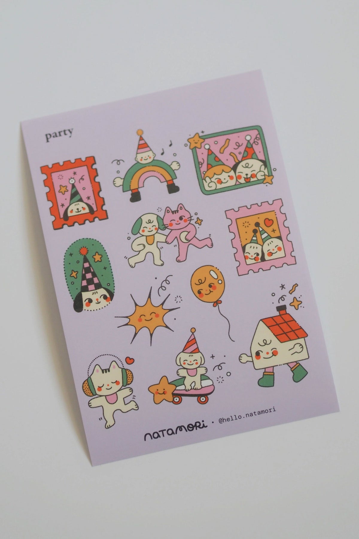 Party - Mini Sticker Sheet