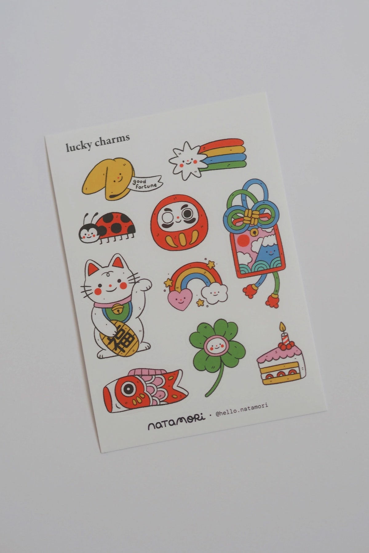 Lucky Charms - Mini Sticker Sheet