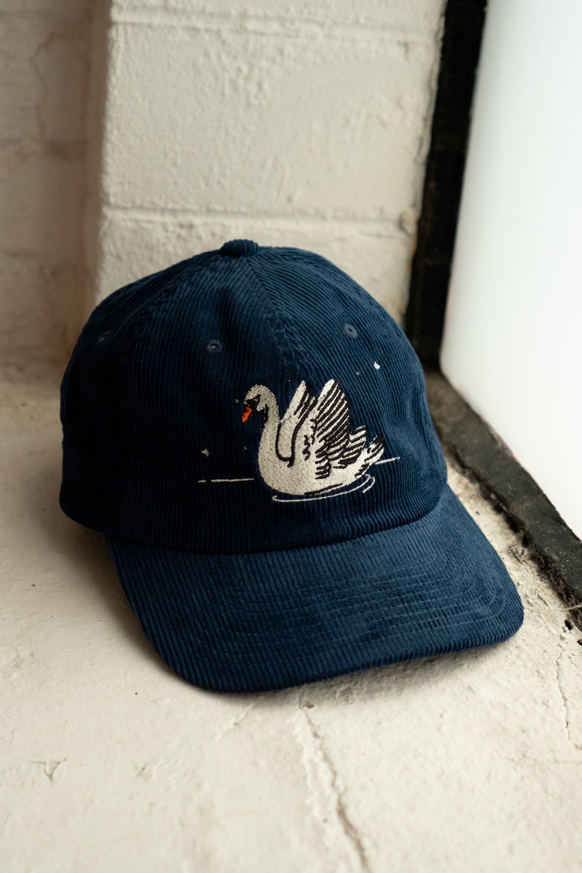 Night Swans Corduroy Dad Hat