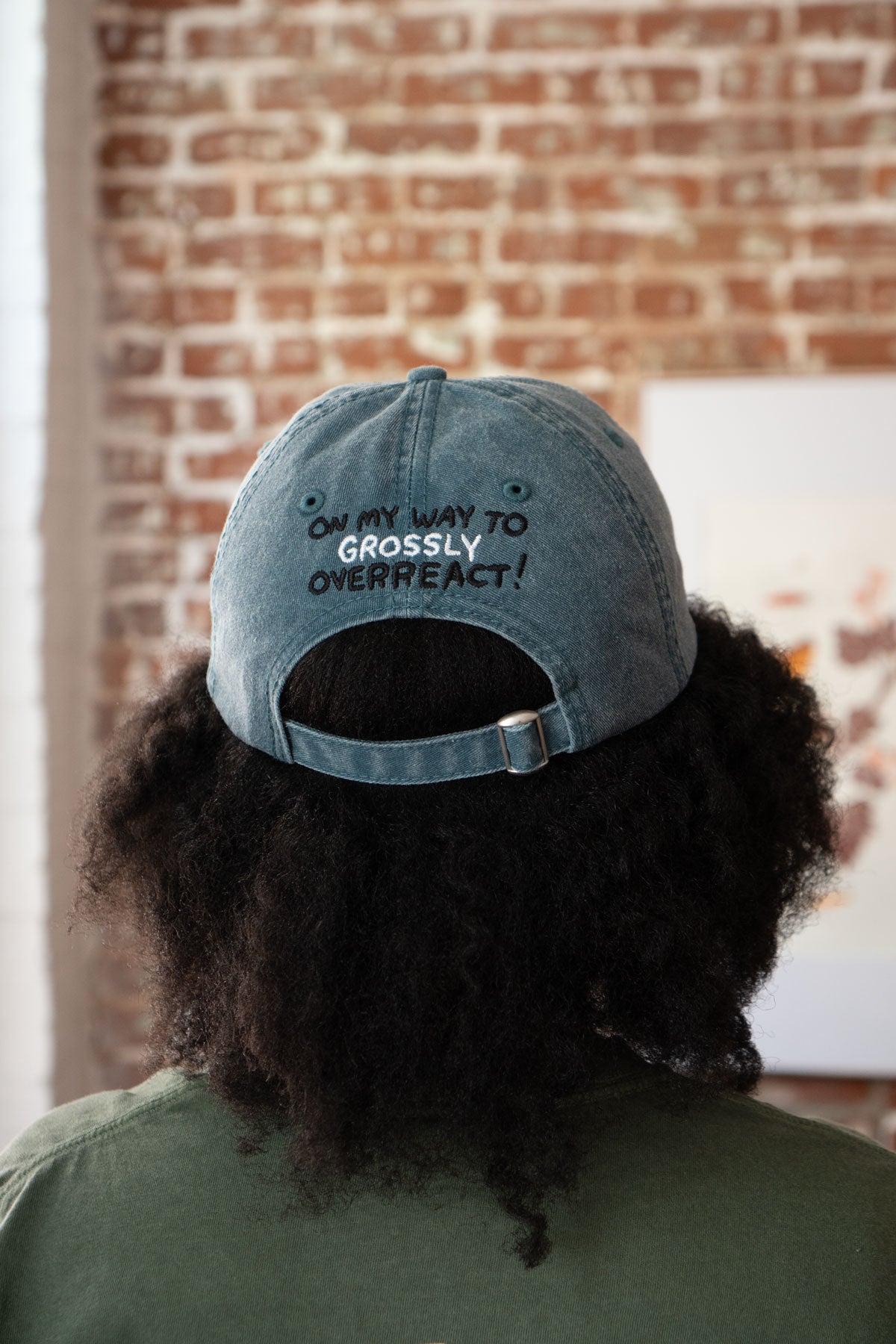 Overreact Front & Back Dad Hat