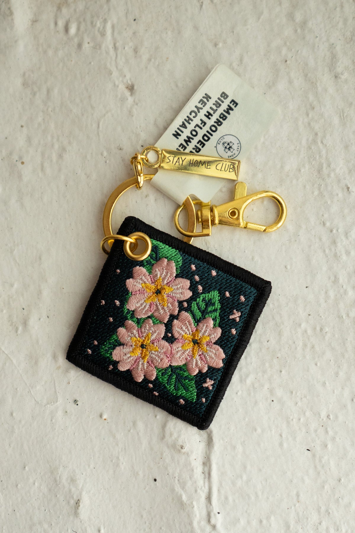 Primrose - February Birth Flower Keychain