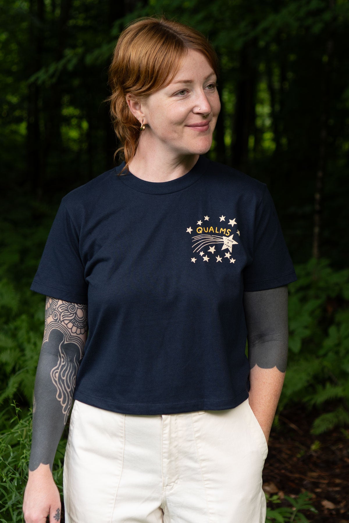 Qualms NL Boxy Tee