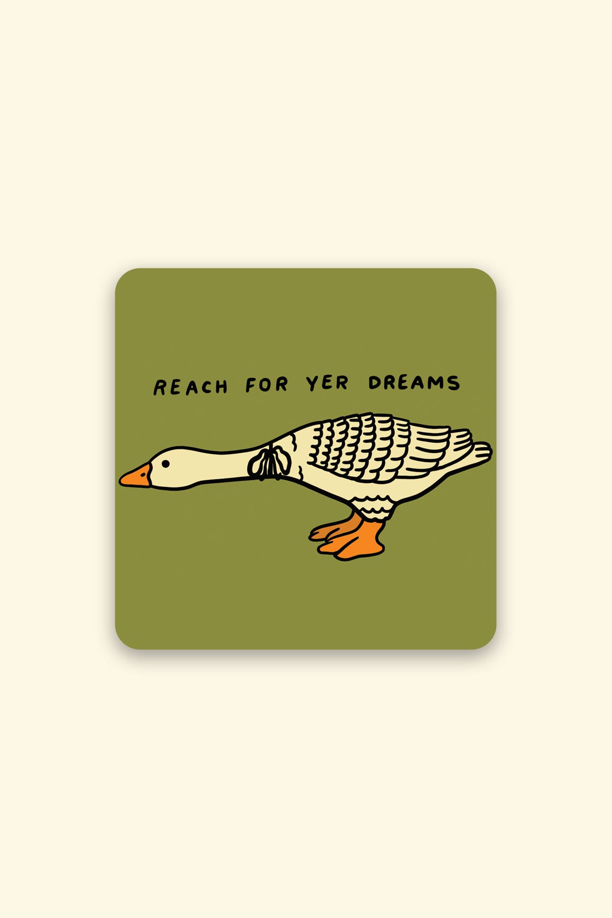 Reach For Yer Dreams Vinyl Sticker