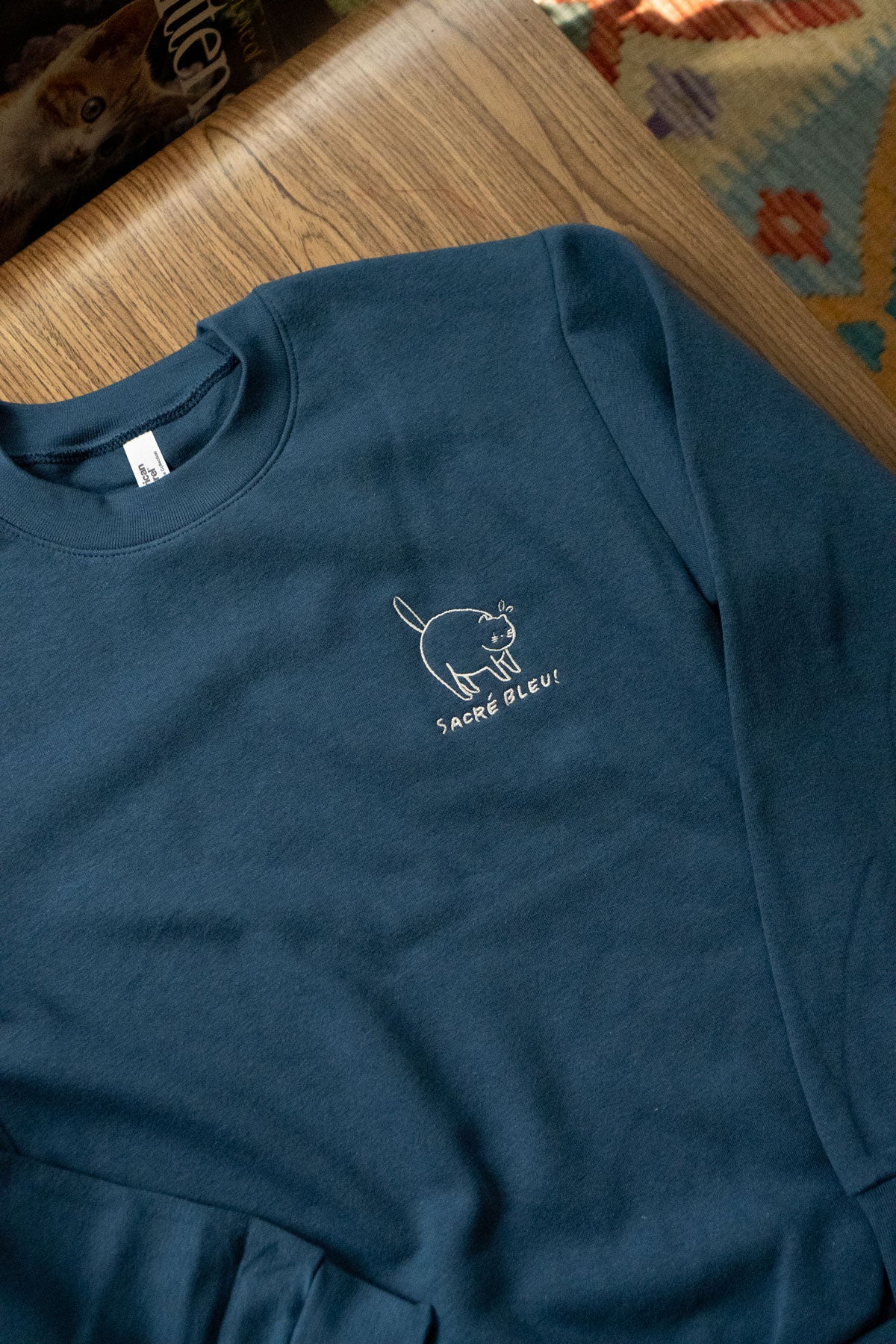 Sacré Bleu Embroidered Sweatshirt