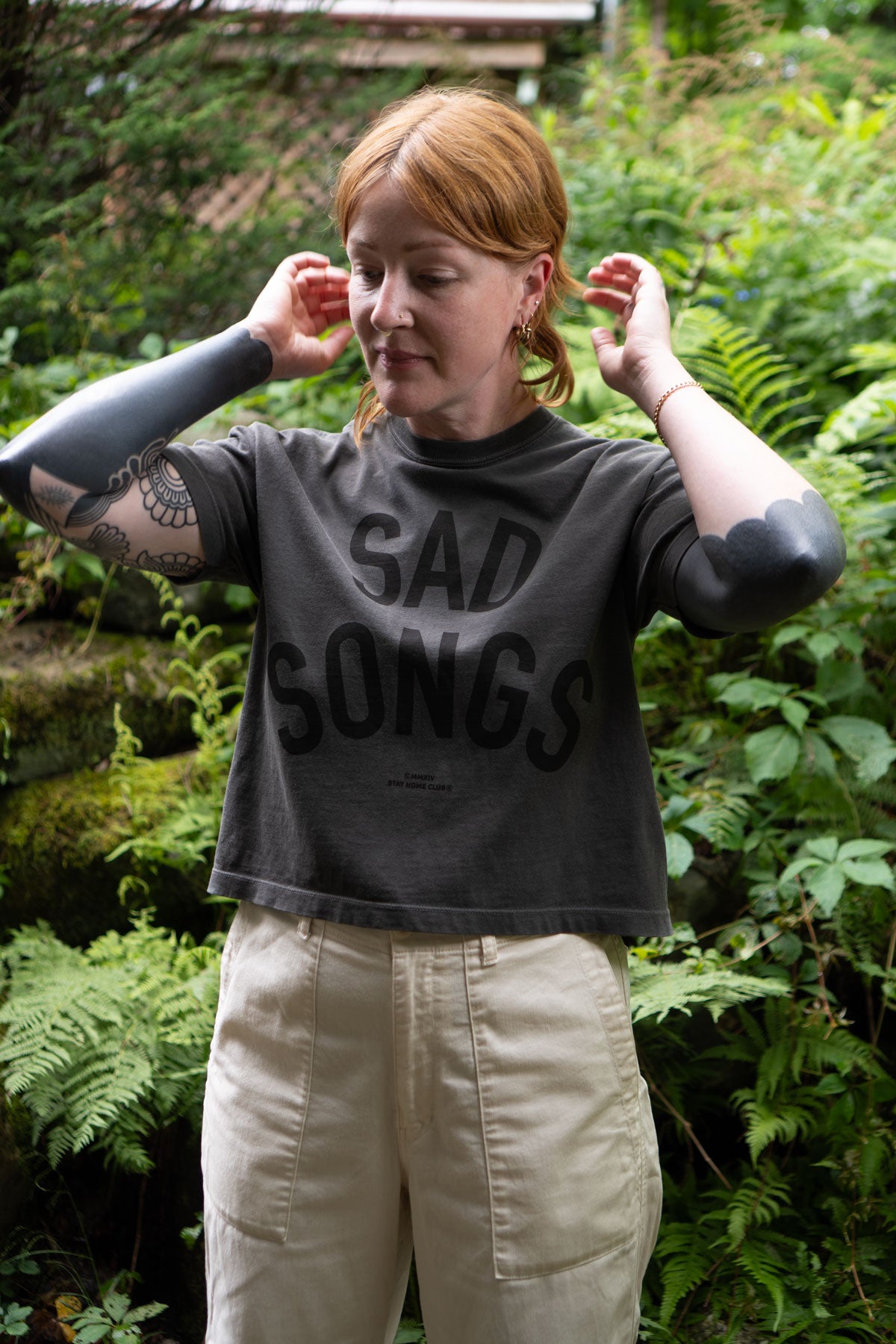 T-Shirt Carré CC 'Sad Songs'