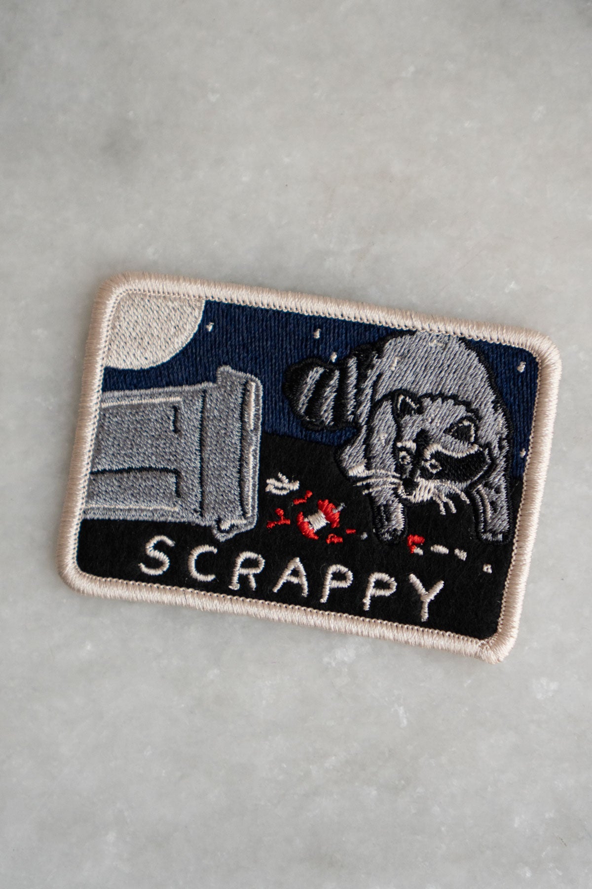 Scrappy Raccoon (Trash) - Sticky Patch
