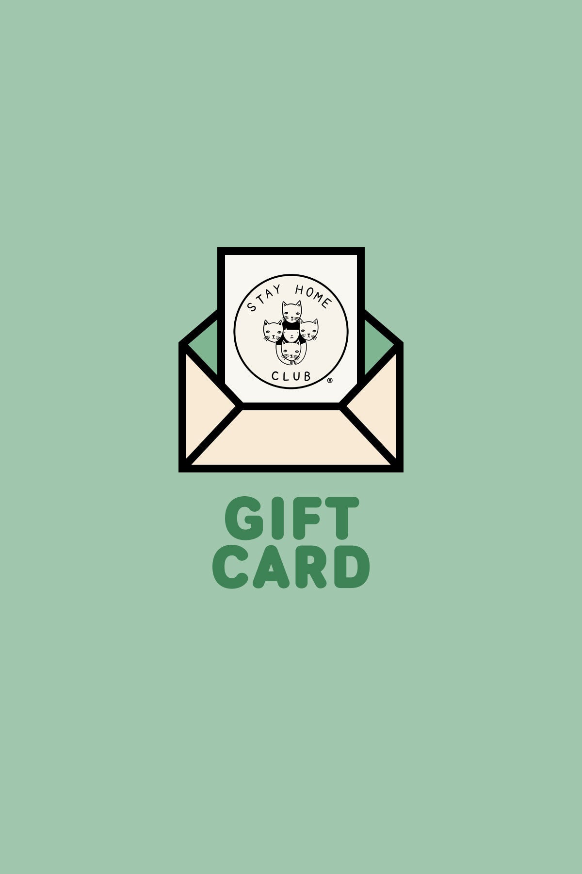 Stay Home Club gift card
