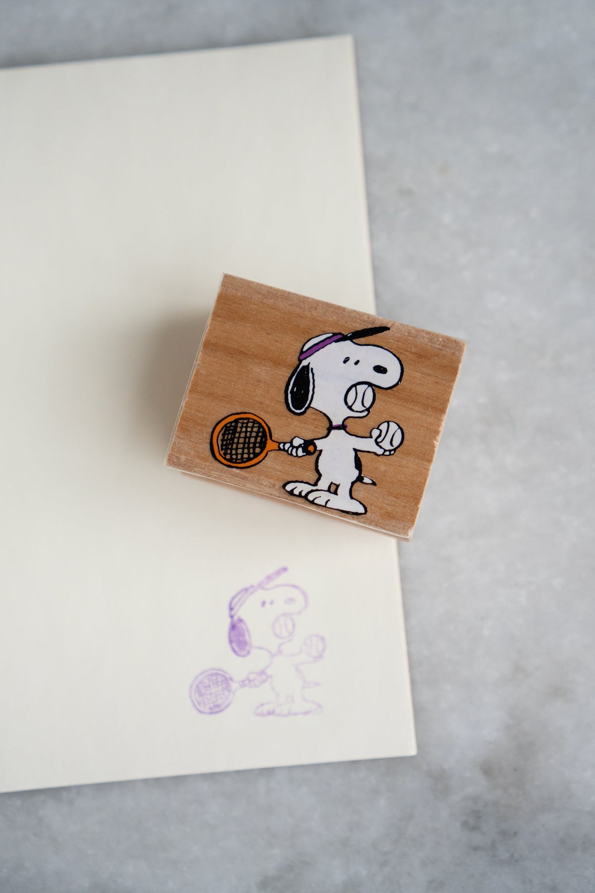 Vintage Peanuts® Rubber Stamps