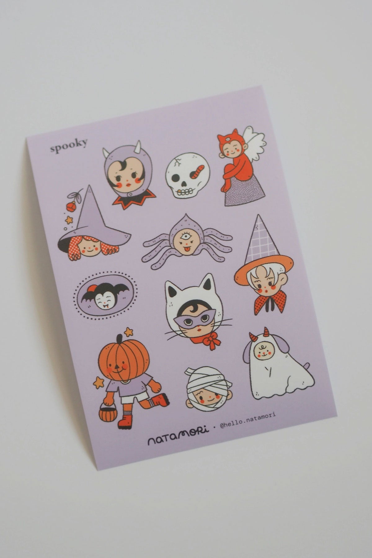 Spooky - Mini Sticker Sheet