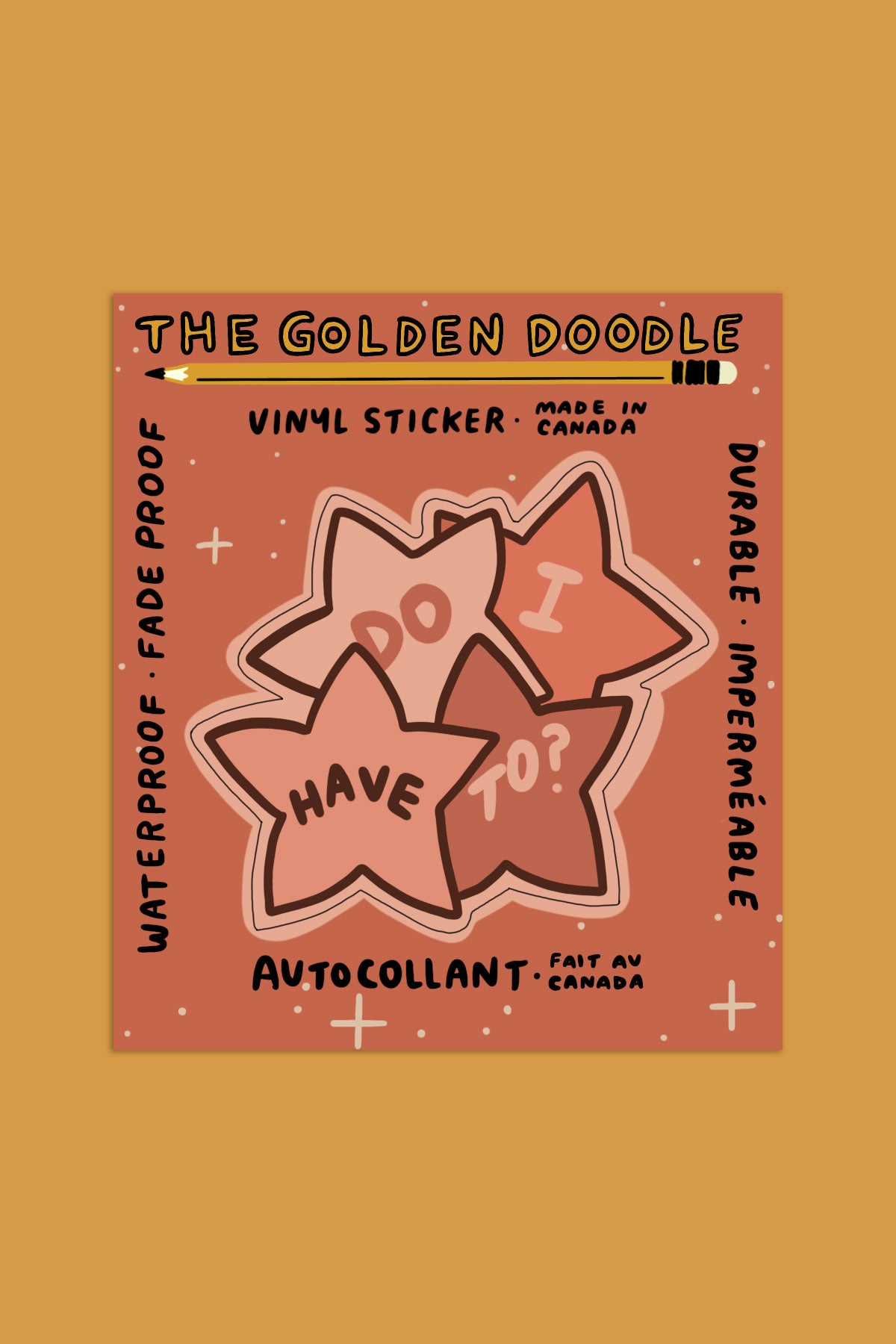 Do I Have To? Vinyl Sticker