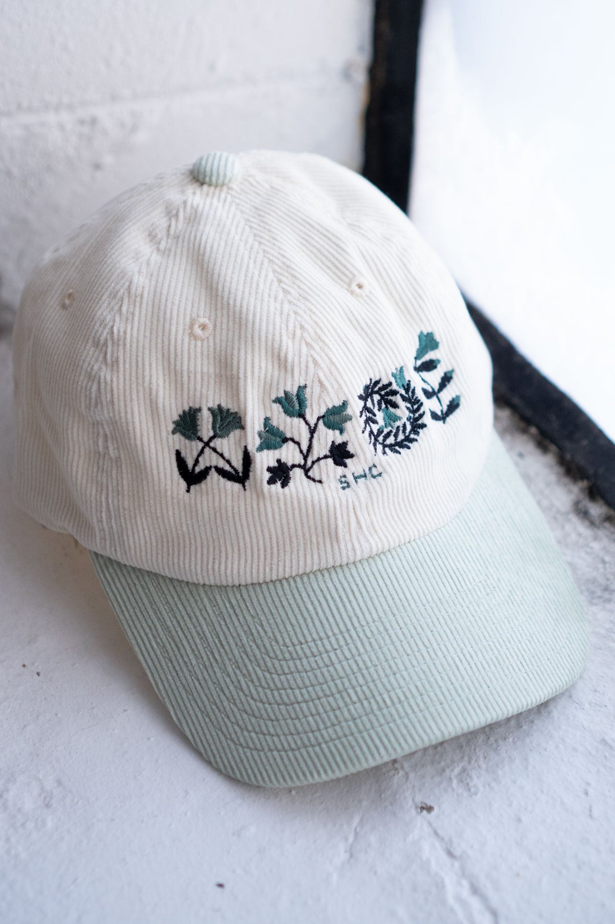 Tulip Patchwork Two-Tone Corduroy Dad Hat