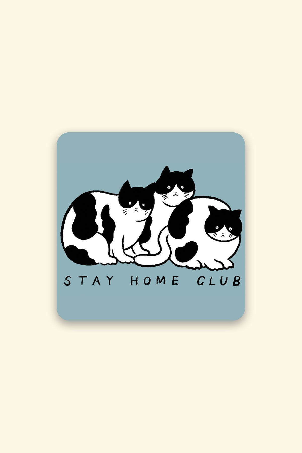 Tuxedo Cats Vinyl Sticker