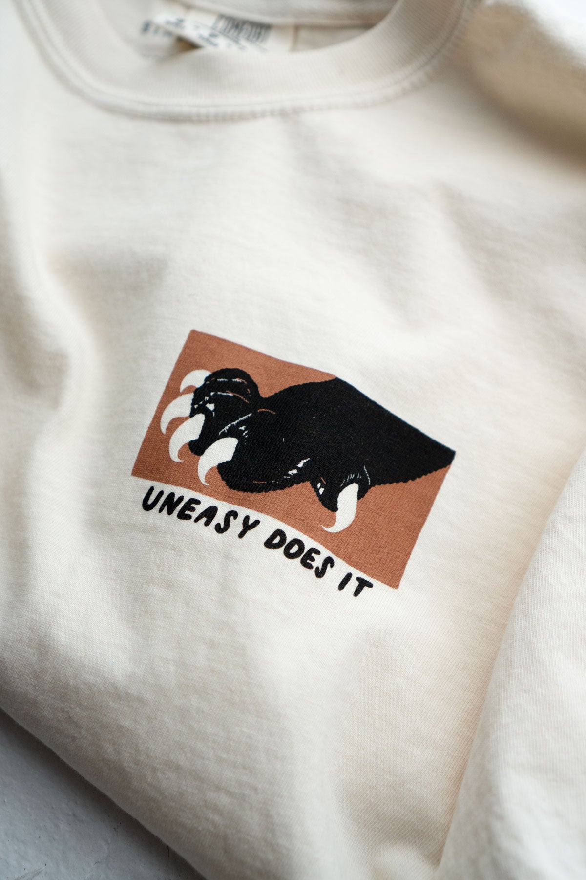 Uneasy Does It CC Boxy Tee