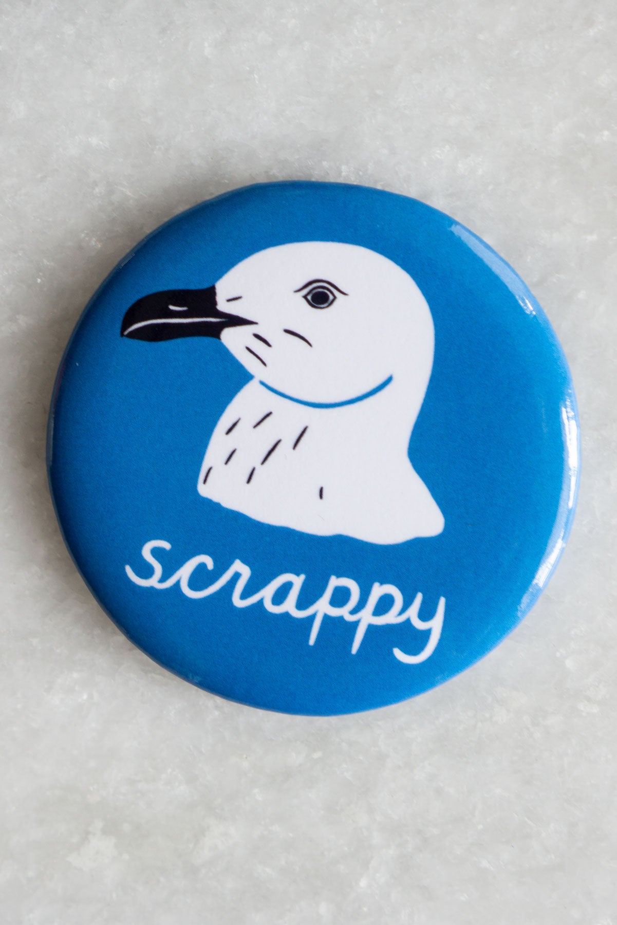 Scrappy Seagull Magnet