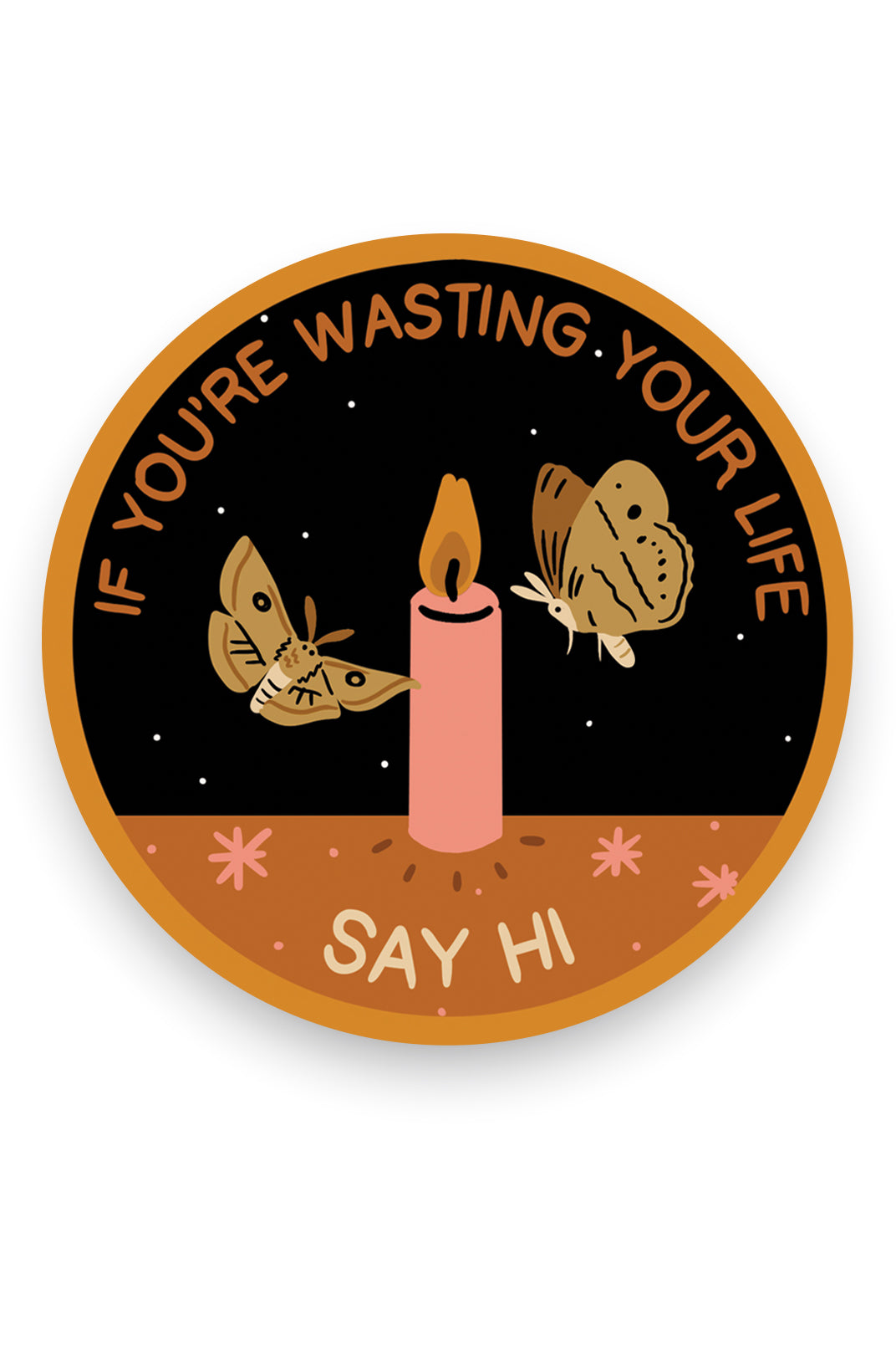 Wasting your Life Vinyl Sticker