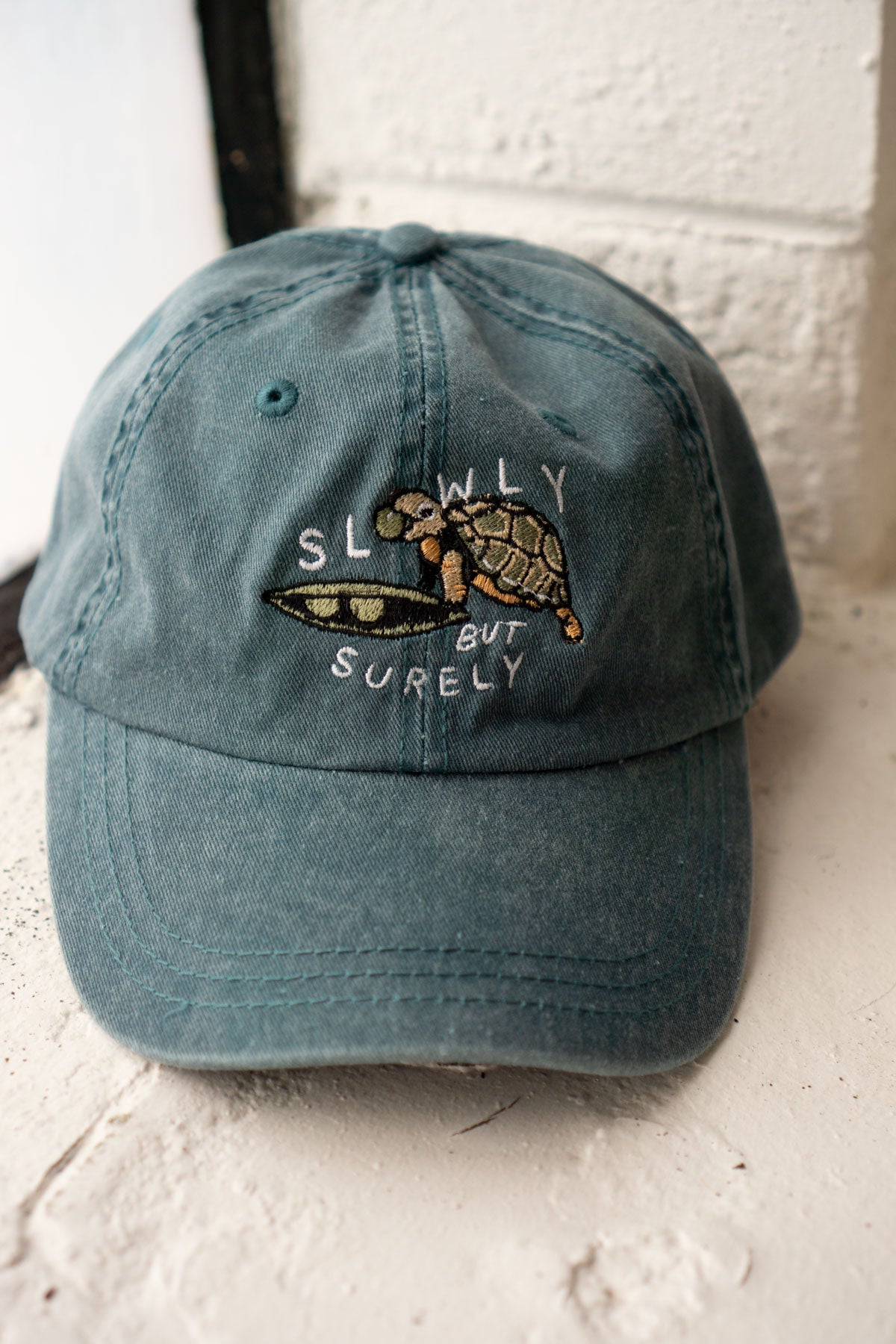 Slowly Turtle Dad Hat